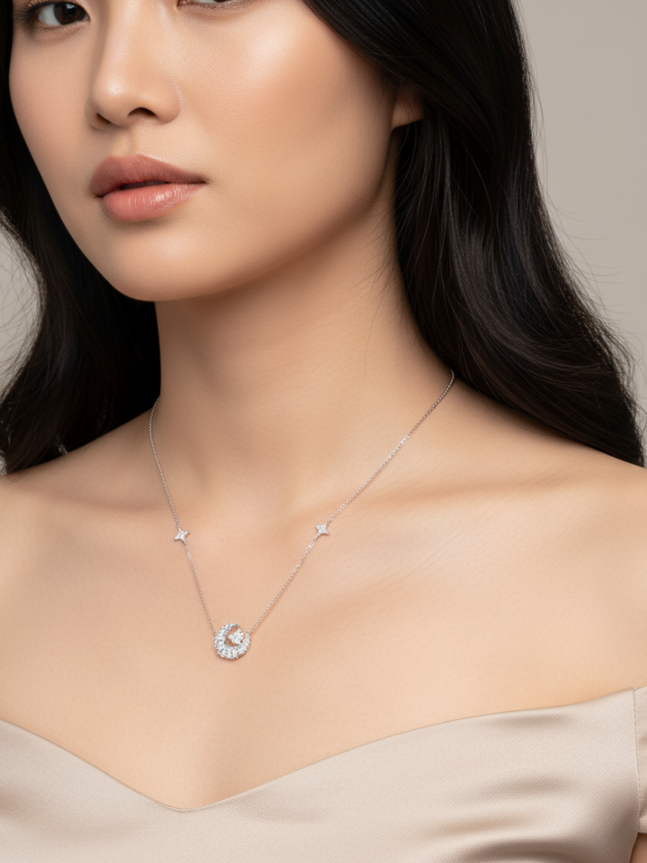 Aurora Moon Necklace