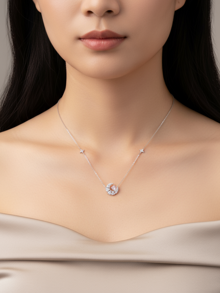 Aurora Moon Necklace