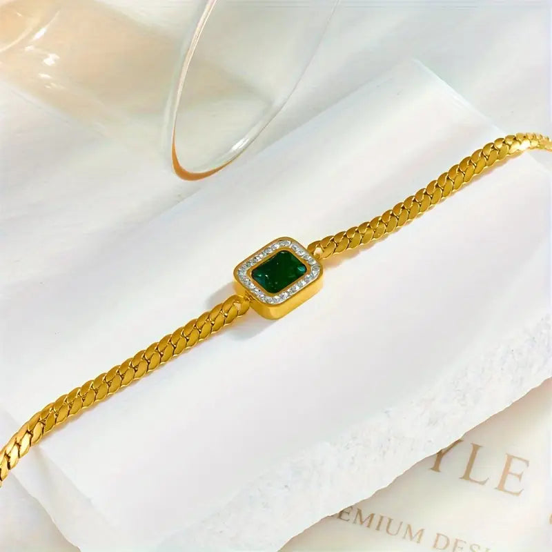 Erika | Bracelet | Emerald