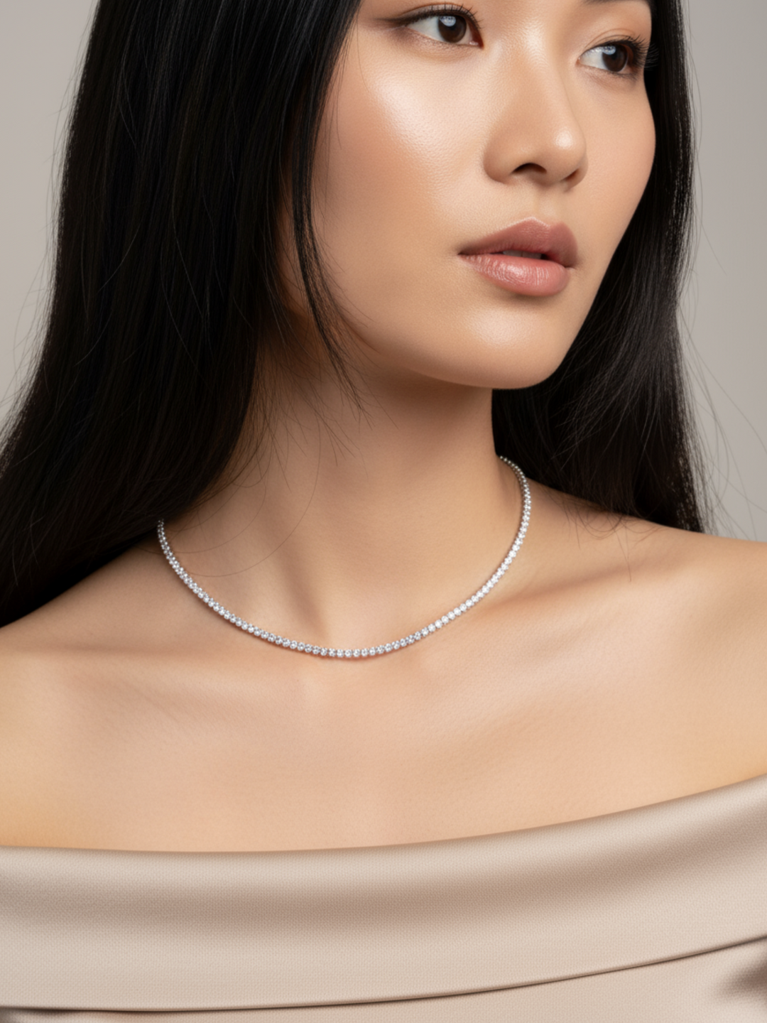 Ella Tennis Necklace