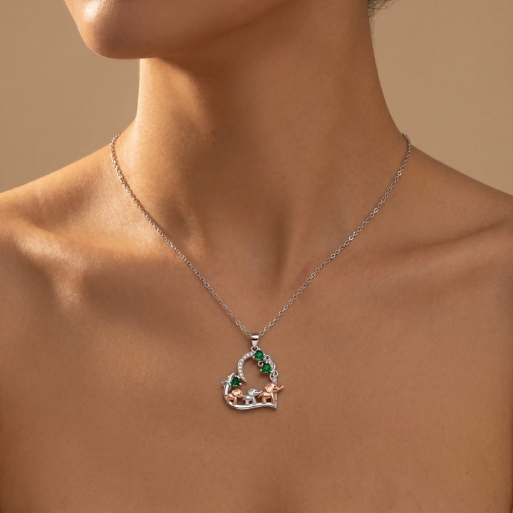 Heart Of The Herd Elephant Necklace