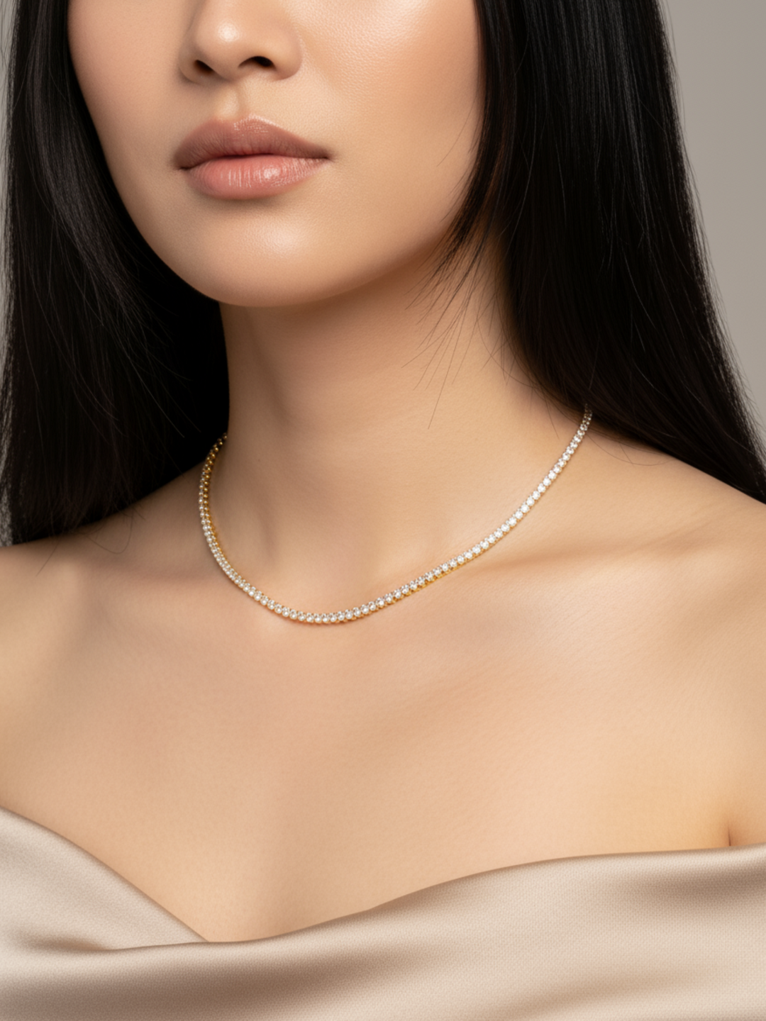 Ella Tennis Necklace