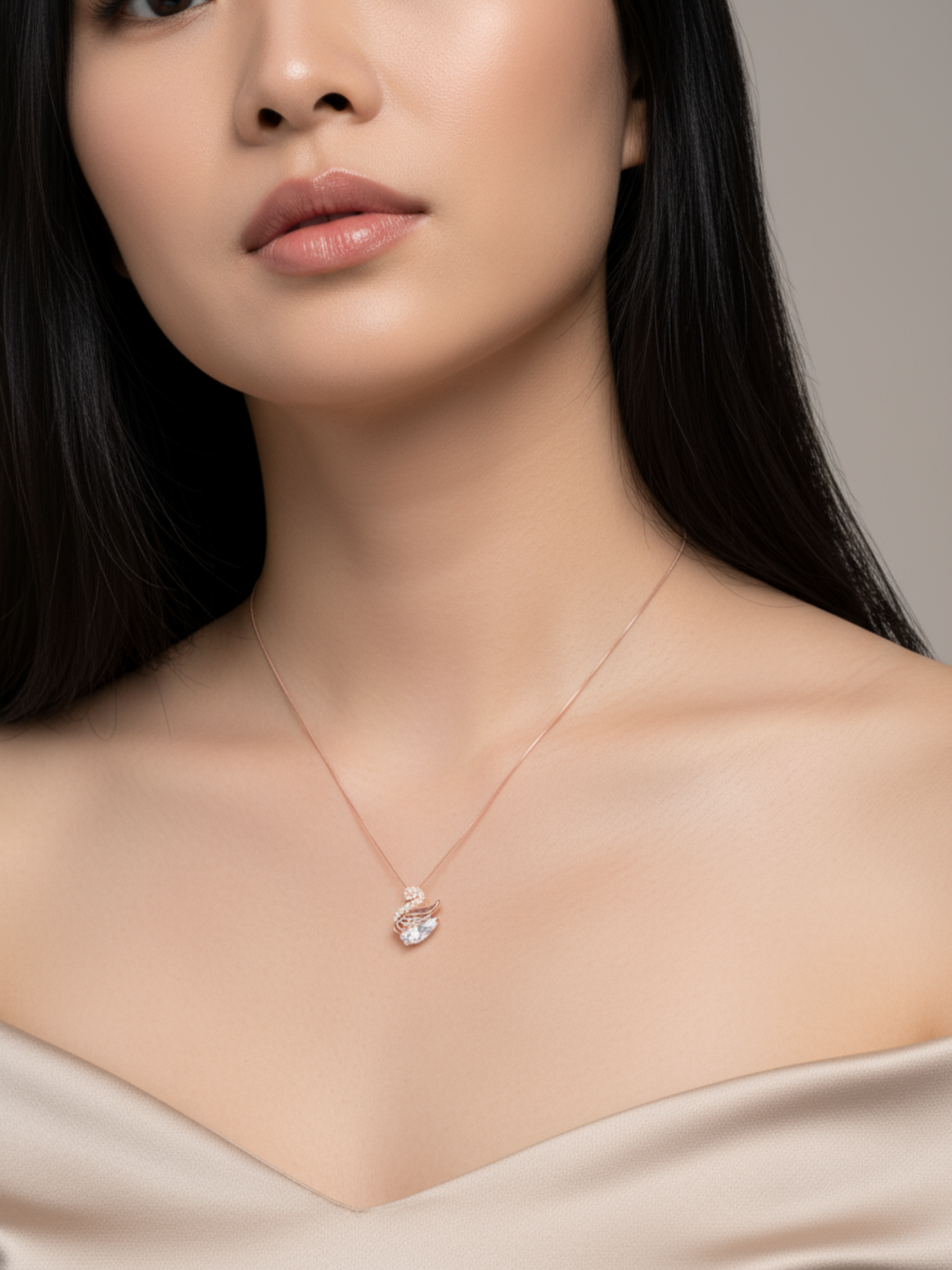 Vienna Swan Necklace