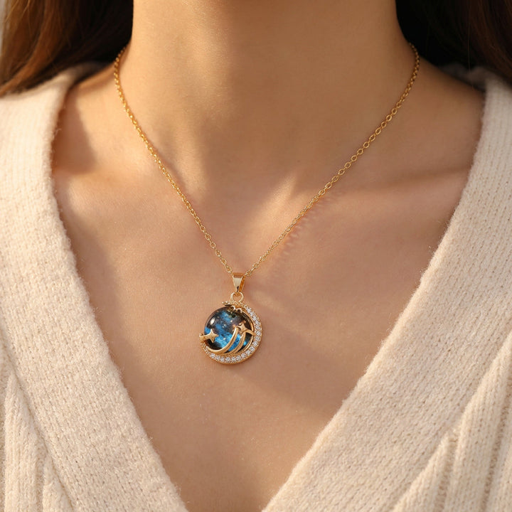 Cosmic Love Crystal Necklace