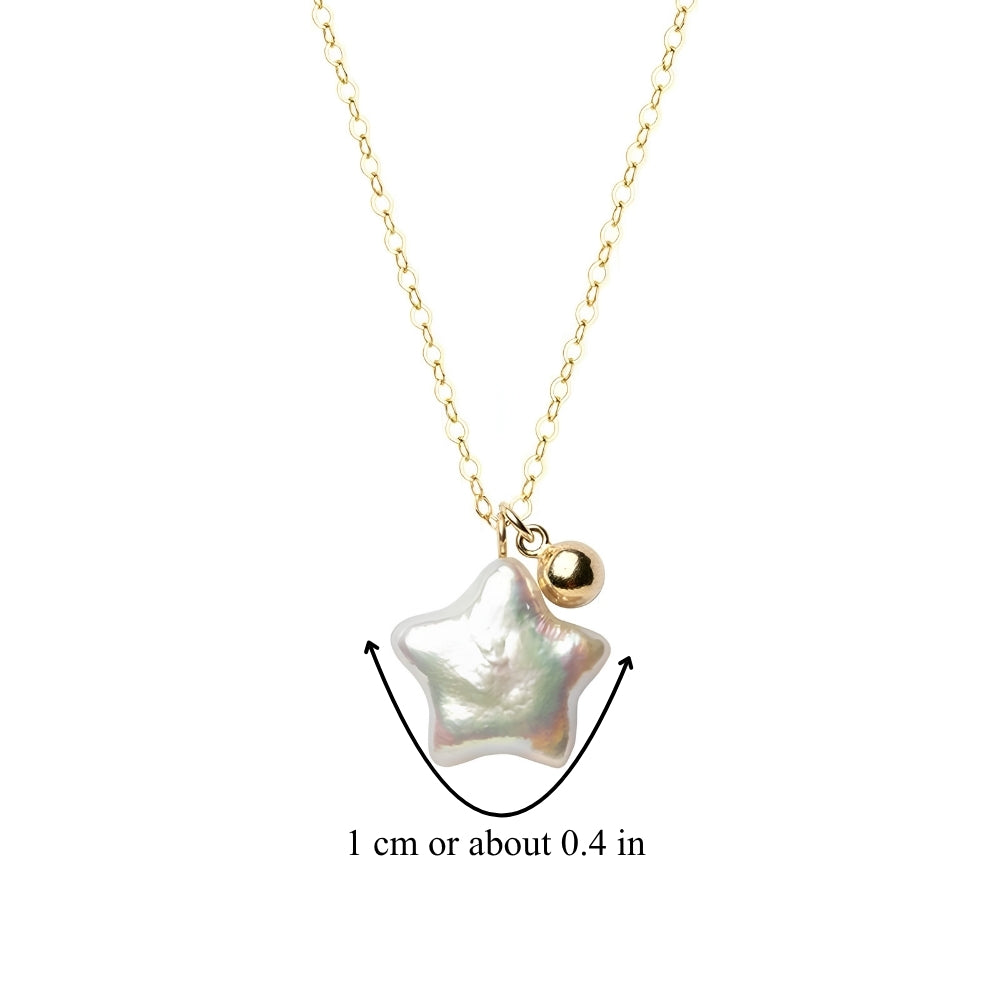 FRESHWATER STAR PEARL NECKLACE