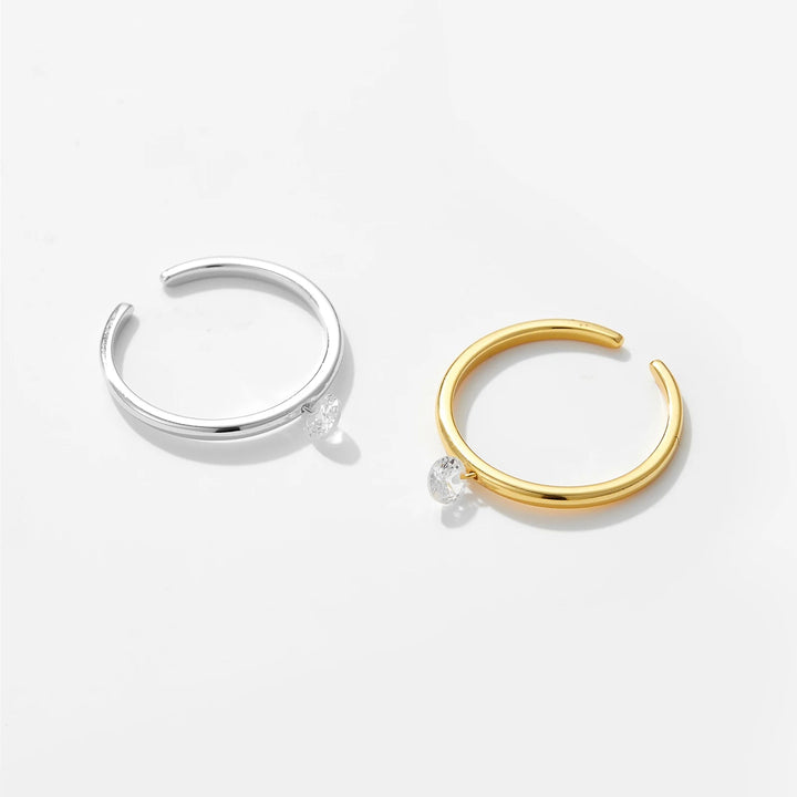 Circle Diamond Ring