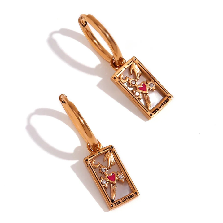 TAROT CARD EARRINGS (PAIR)