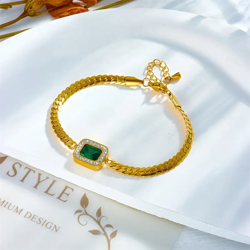 Erika | Bracelet | Emerald
