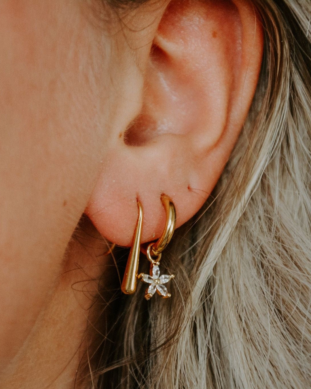 Drop - Earrings - Stainless Steel