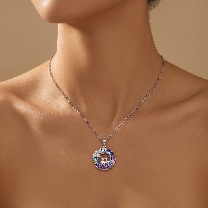 Aurora Mama Cat Necklace