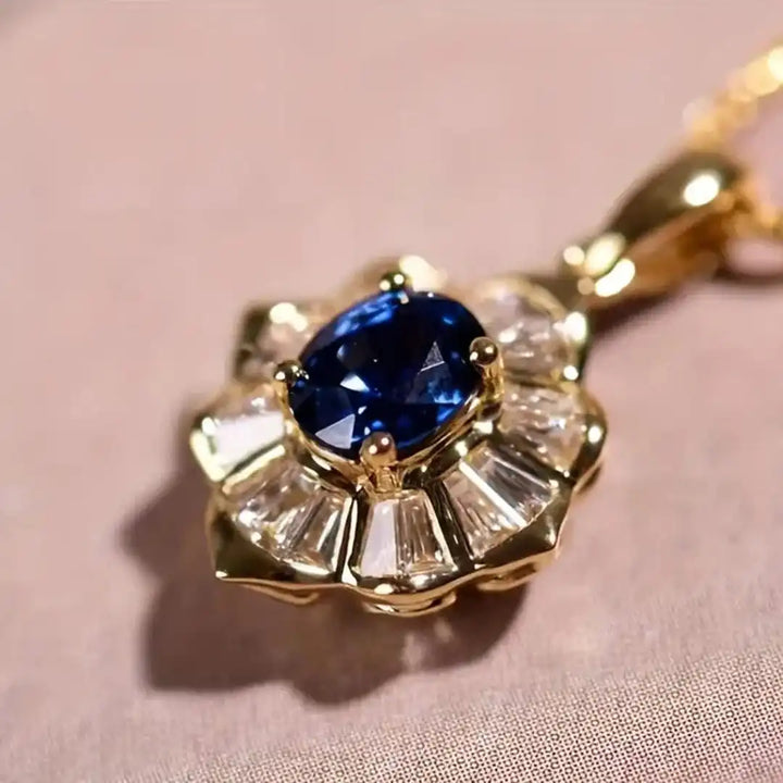 Kavella Noctazure Necklace