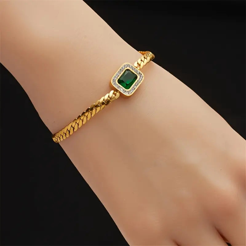 Erika | Bracelet | Emerald