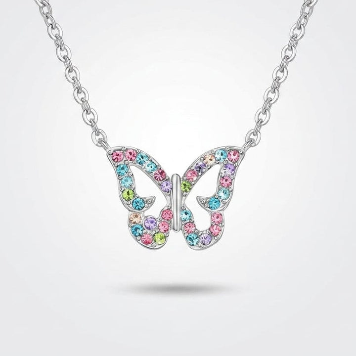 Confetti Butterfly Necklace