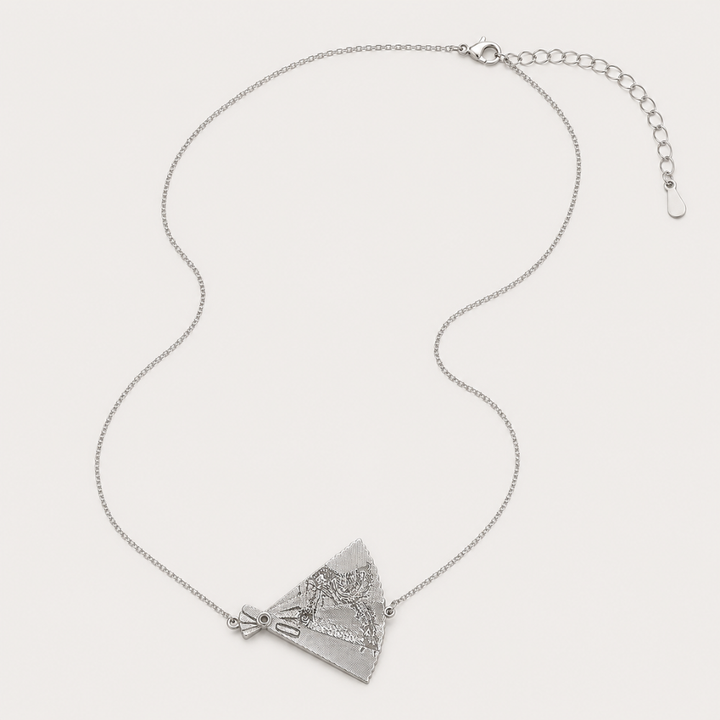 CHINESE FAN NECKLACE