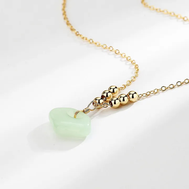 JADE GOLD NECKLACE
