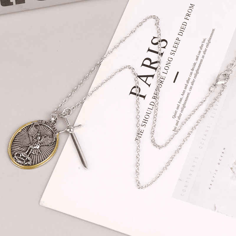 Michael the Archangel Necklace — Celestial Protector