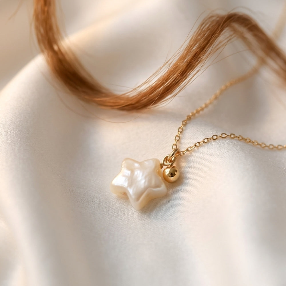 FRESHWATER STAR PEARL NECKLACE