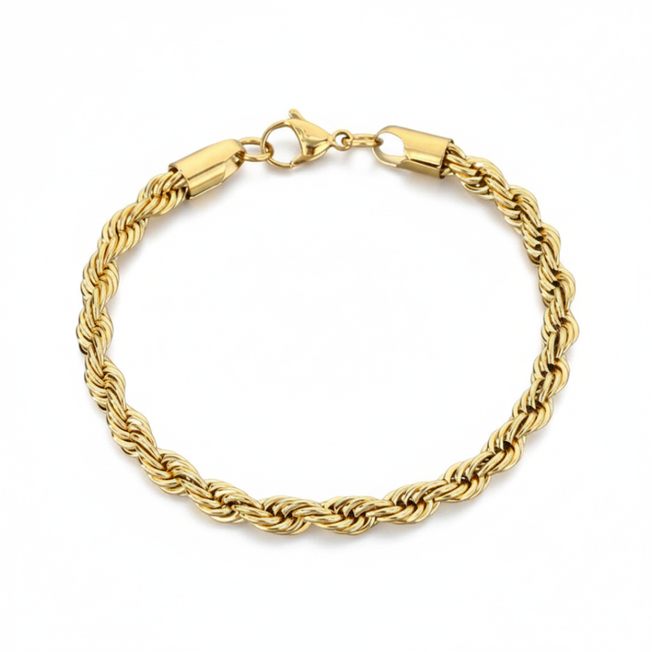 Rope Bracelet (Gold) 5mm
