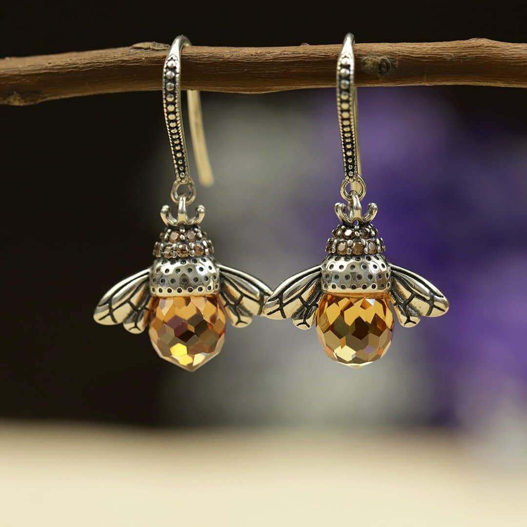 Dancing Bee Earrings