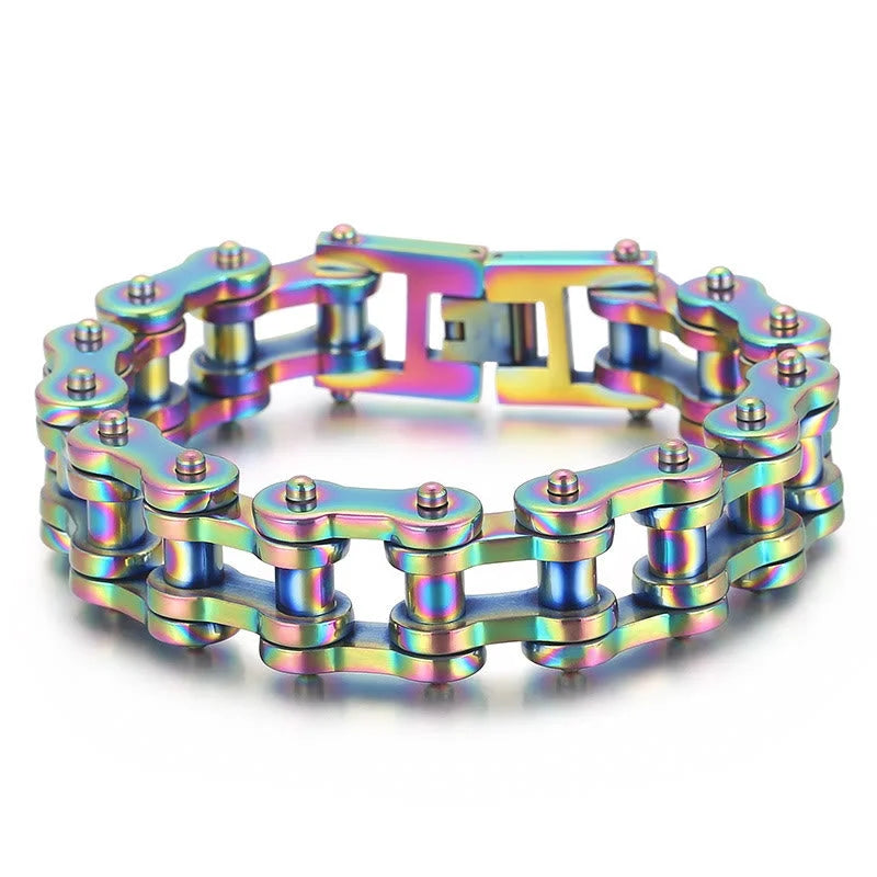 Moto Chain Bike Bracelet