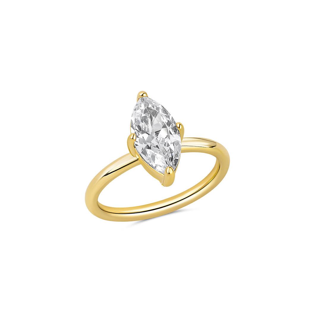 Chloe | Elegant Double Row Ring