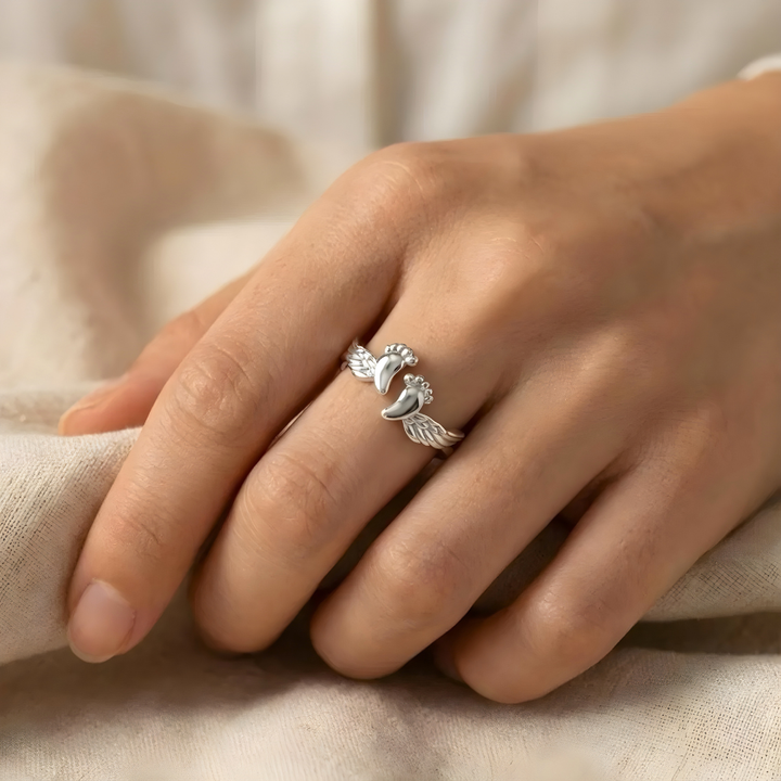 Angel Mom Ring