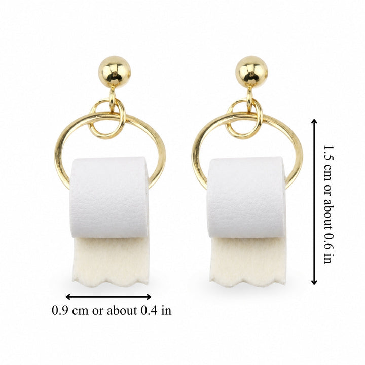 TISSUE PAPER EARRINGS (PAIR)