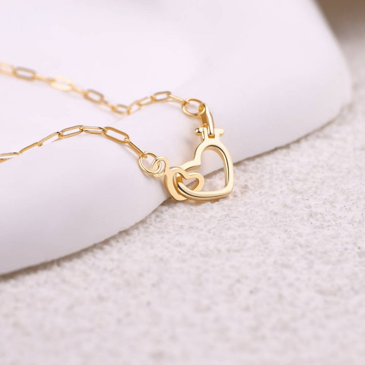 Interlocking Heart Necklace