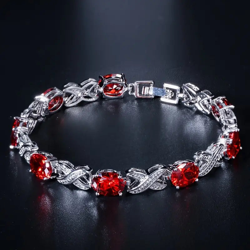 Claudia | Bracelet | Ruby