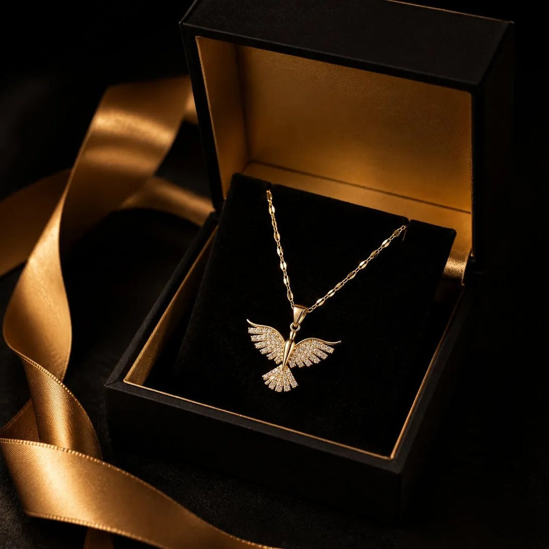 Cross & Crown Necklace – Elegance and Purpose