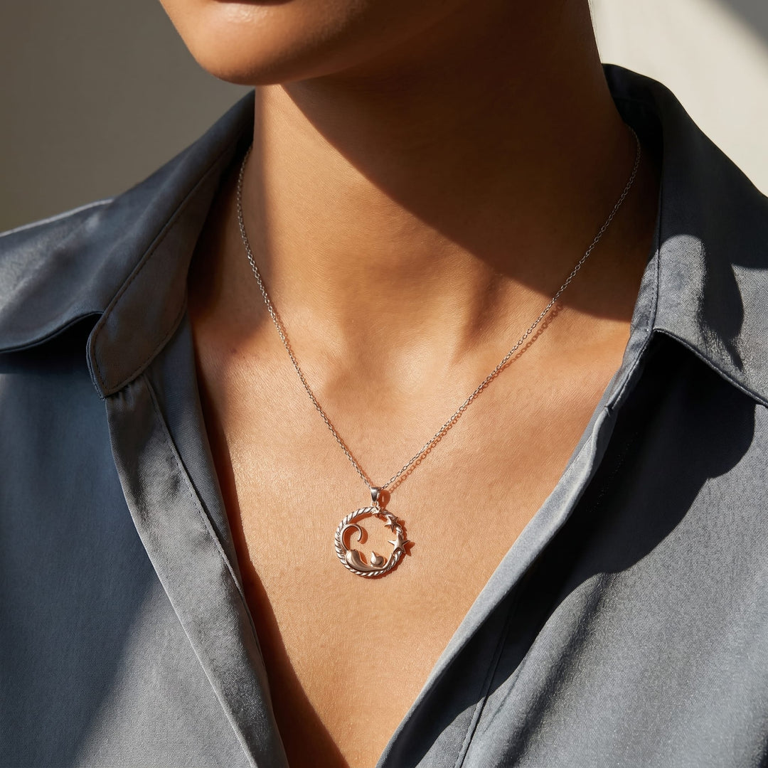 Stargazer Cat Necklace