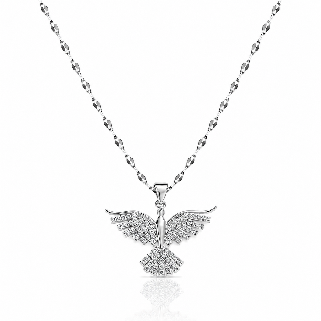Cross & Crown Necklace – Elegance and Purpose