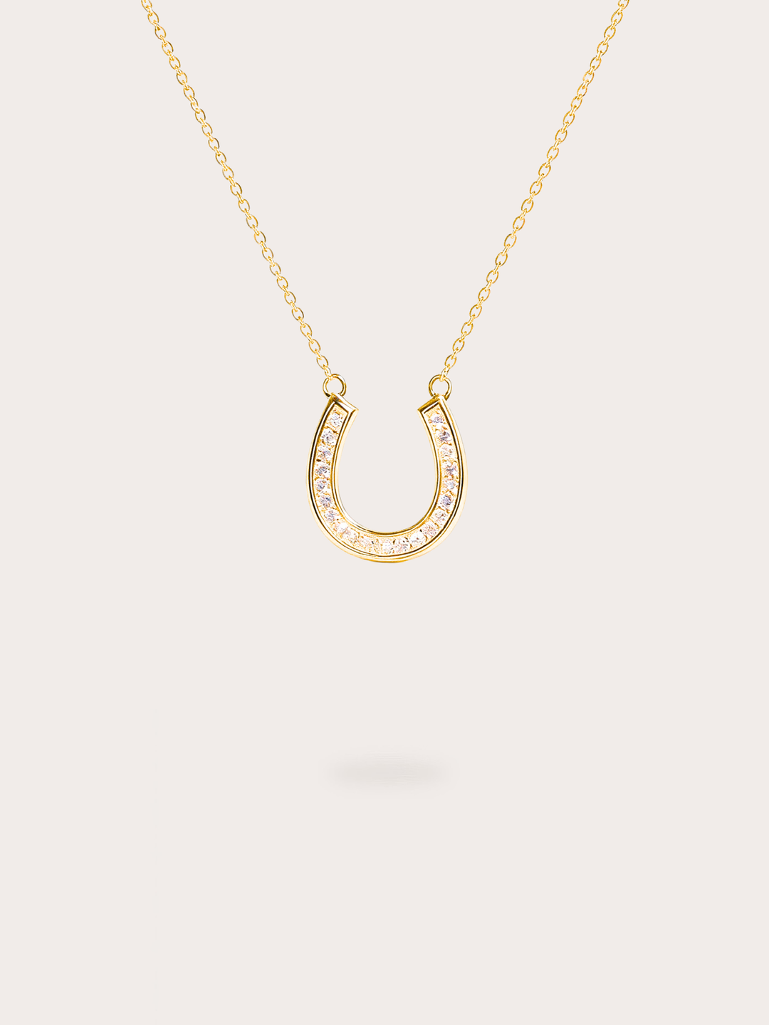 Junie Lucky Horseshoe Necklace