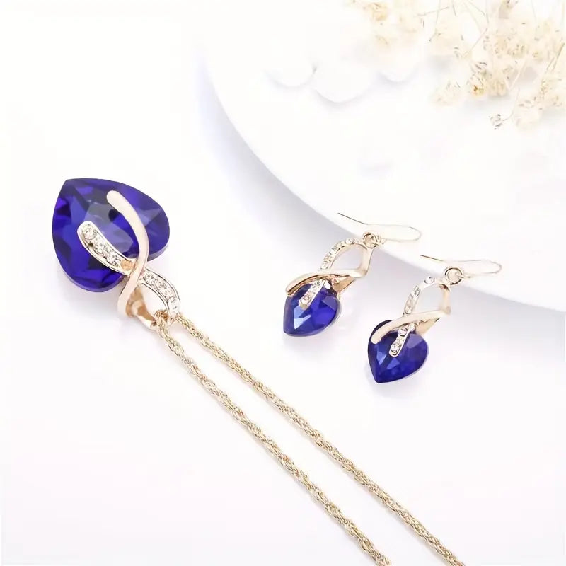 Birte | Jewelry Set | Sapphire