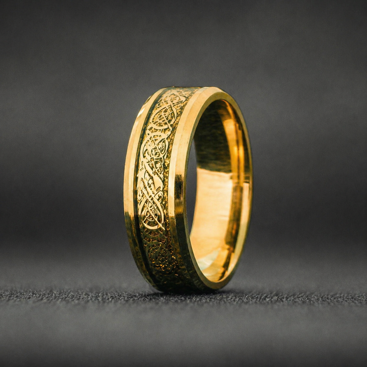 Dragon Ring - Plain Gold