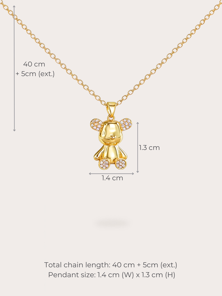 Riko Teddy Necklace