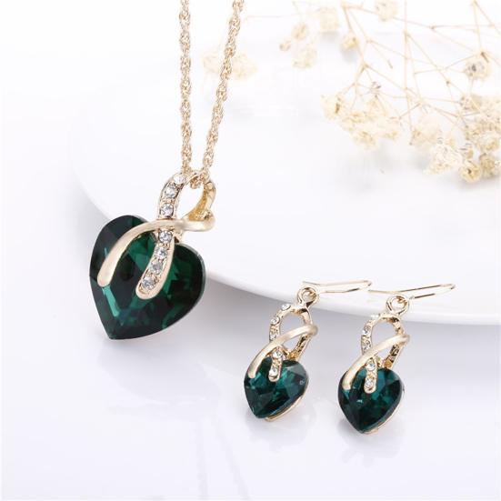 Birte | Jewelry Set | Emerald