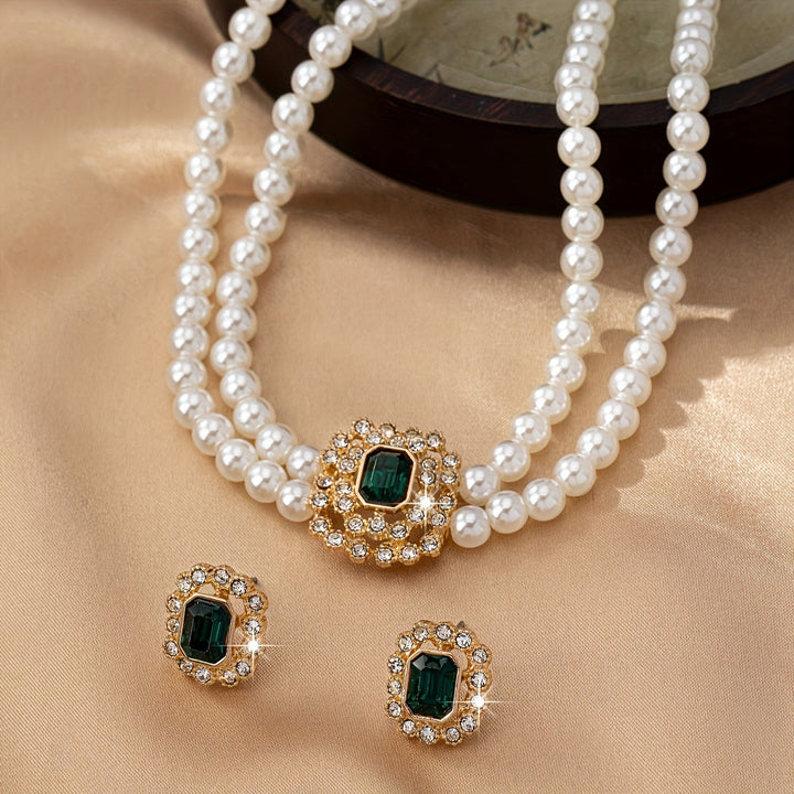 Bernadette | Jewelry Set | Emerald