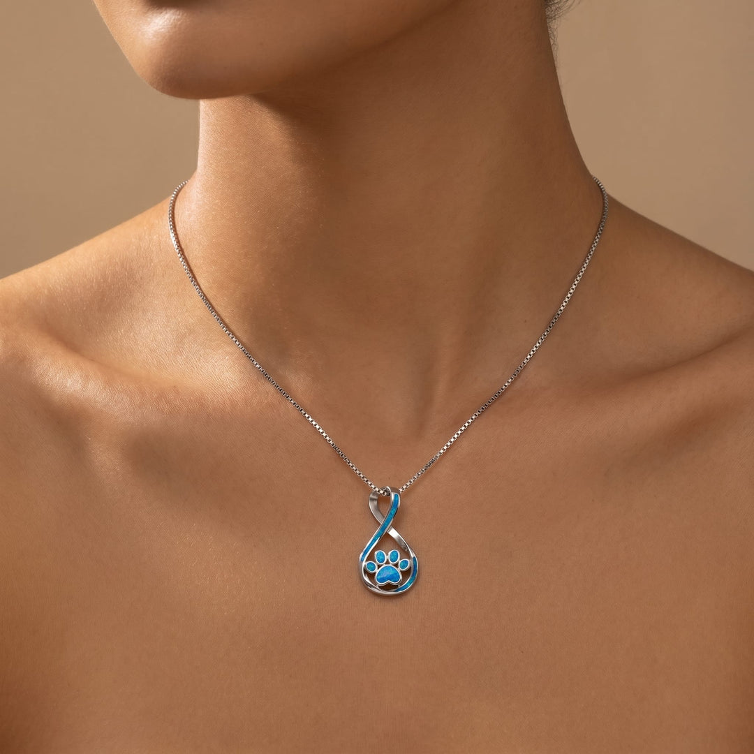 Infinite Bond Paw Necklace