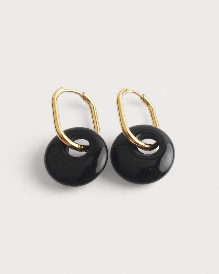 Tirza - Earrings - Natural Stone - Stainless Steel