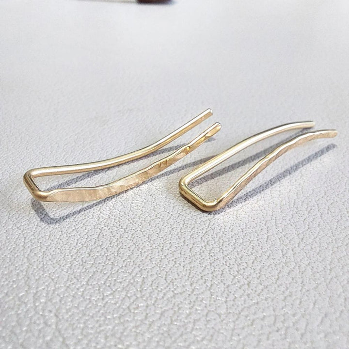 MINIMALIST CLIMBER EARRINGS (PAIR)