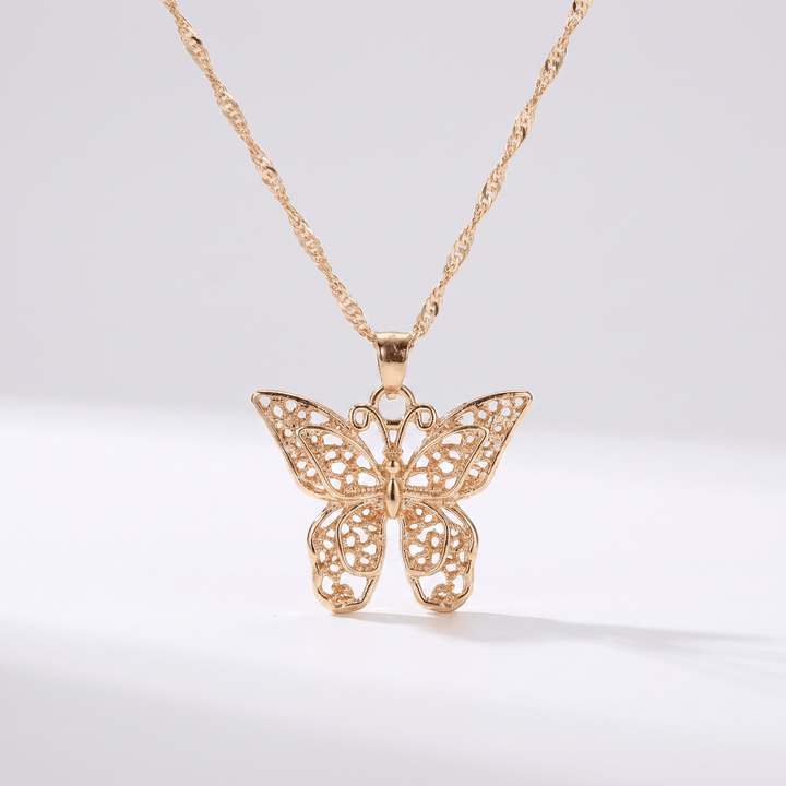 Butterfly Spark Necklace