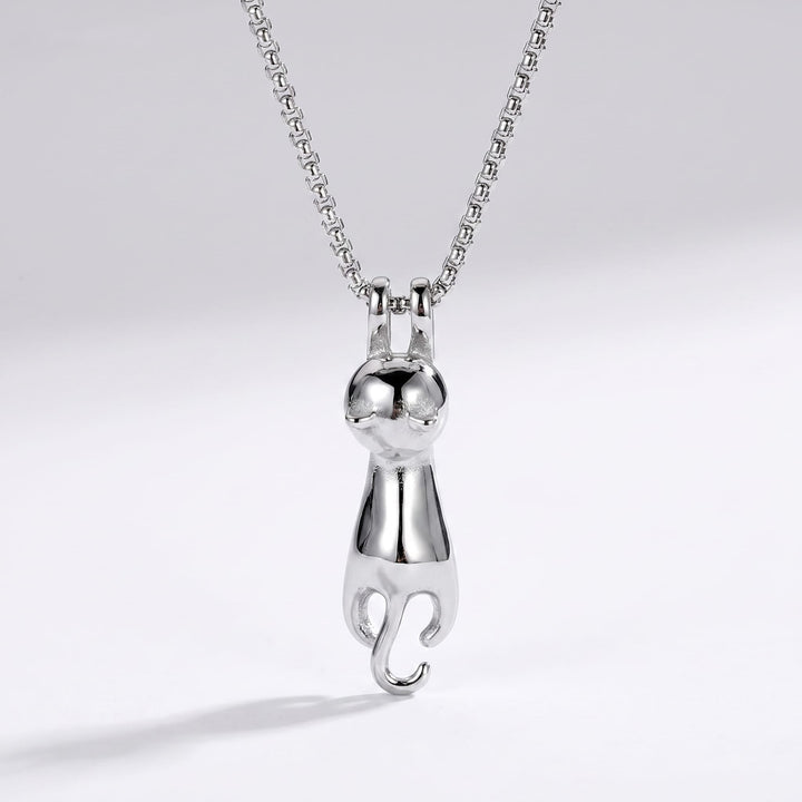 Hanging Cat Necklace