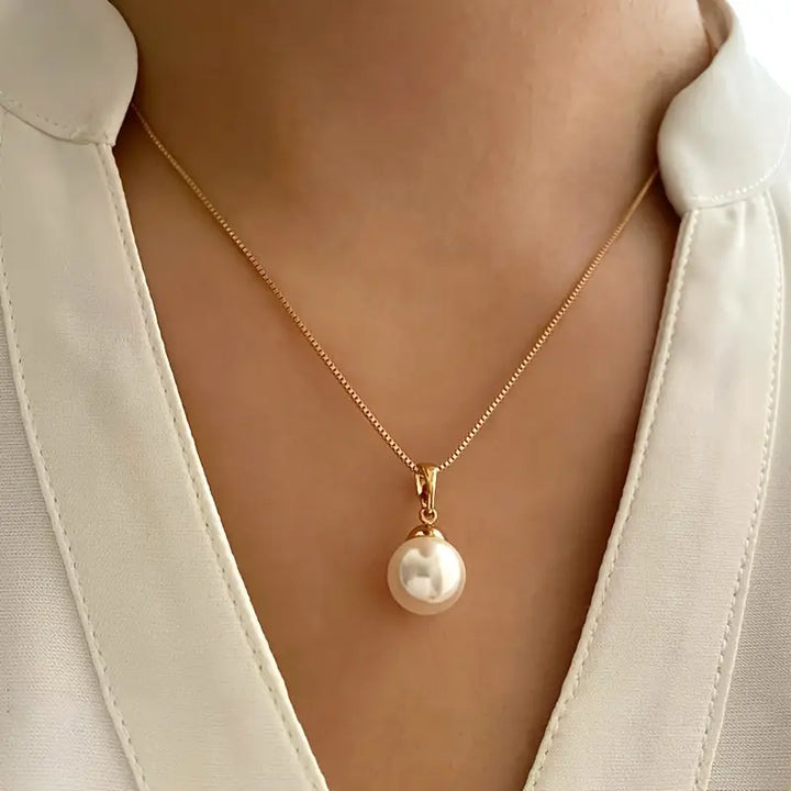 Pearl Jewelry Set Golden Grace | Gold