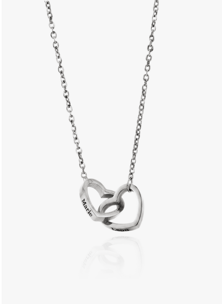 Valentine’s Gift - Personalized Names Necklace