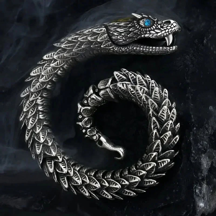 Jormungandr Personalized Rattlesnake Bracelet