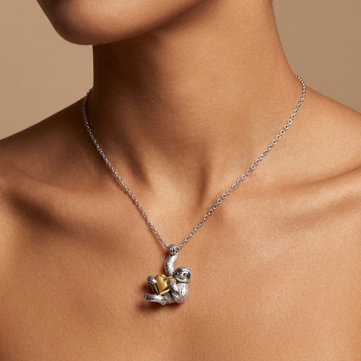 Hanging Sloth Necklace