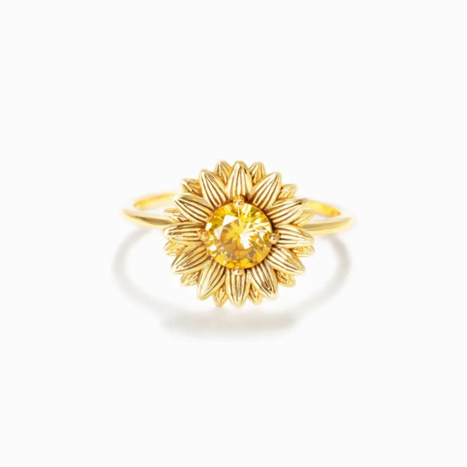 To My Granddaughter- I Would Change The World For You Ring