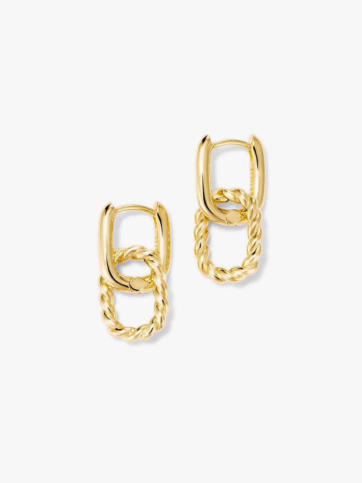 Oval Interlock Drops