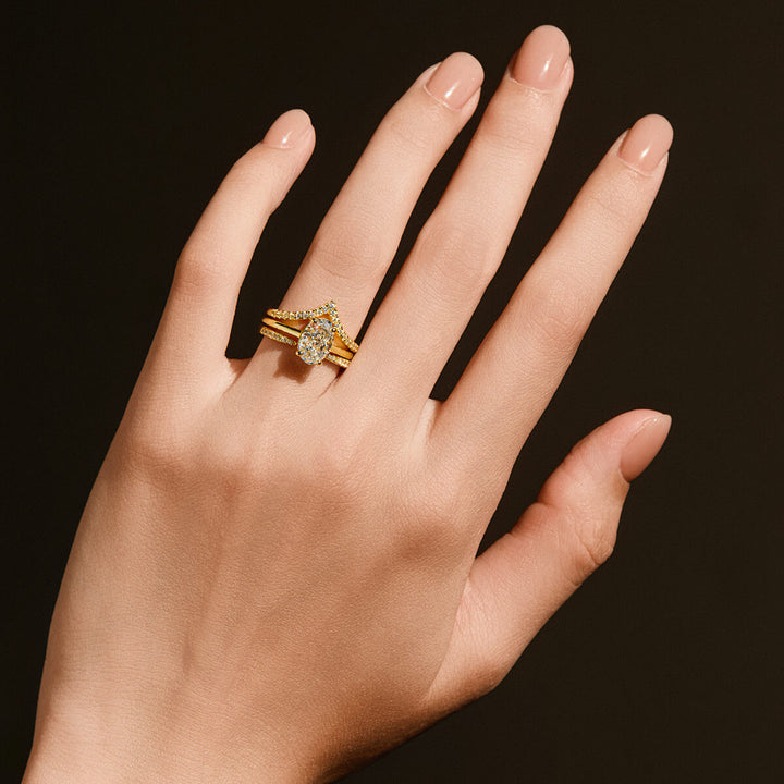 Oval Solitaire Ring